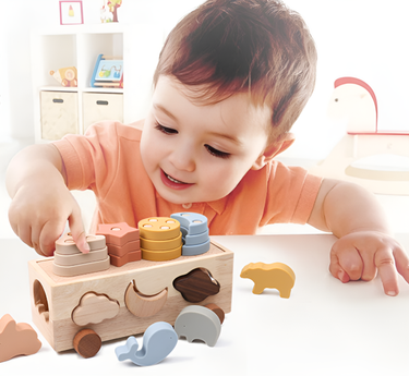 StackiPlay | Inspira Creatividad - Juguete Apilable de Silicona Montessori